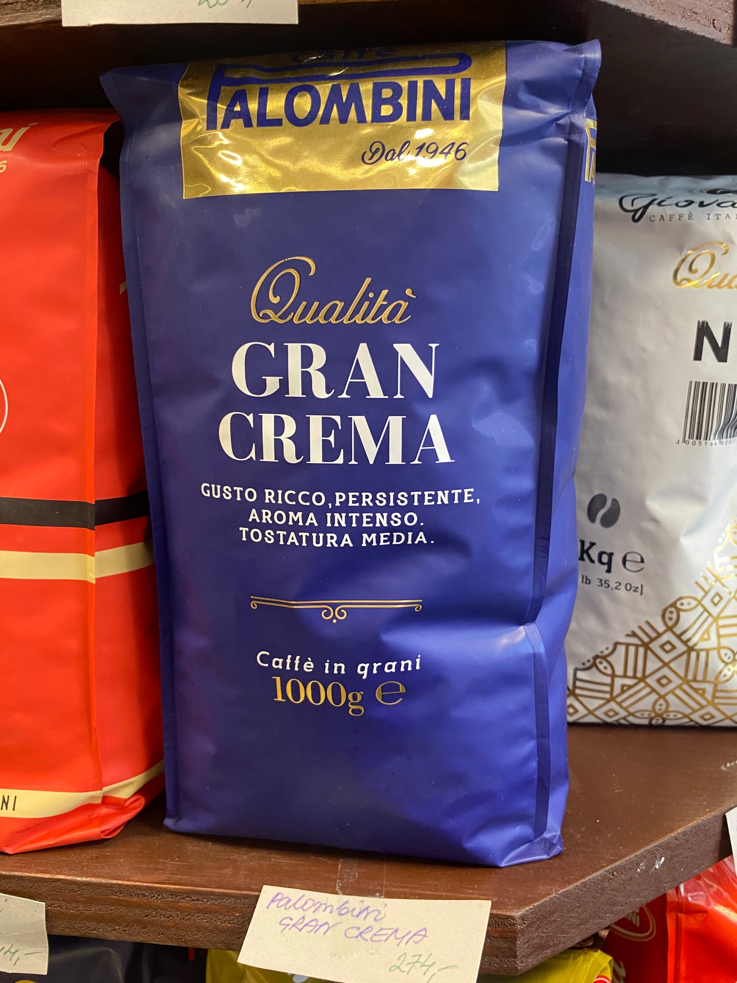 Palombini Gran Crema kaffebønner 1000g