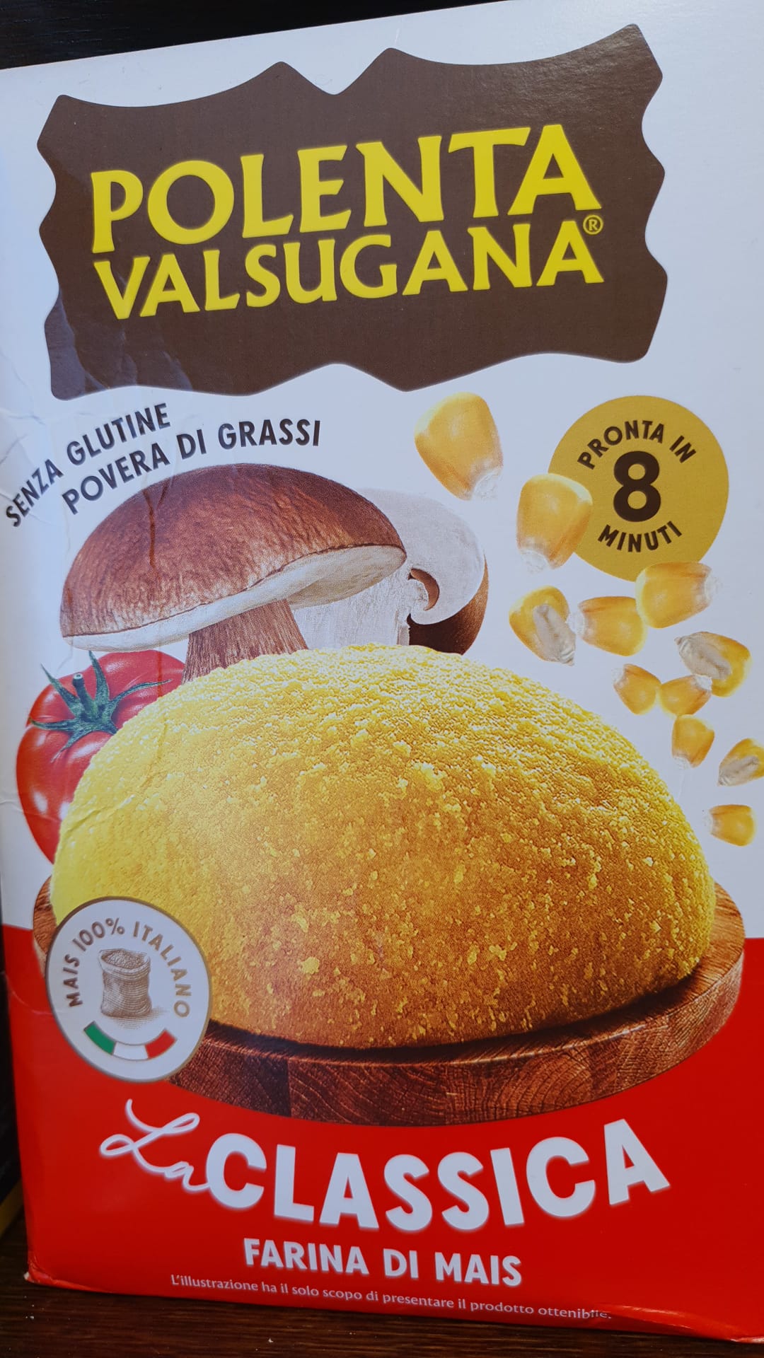 Polenta Valsugana Glutenfri 375 gram