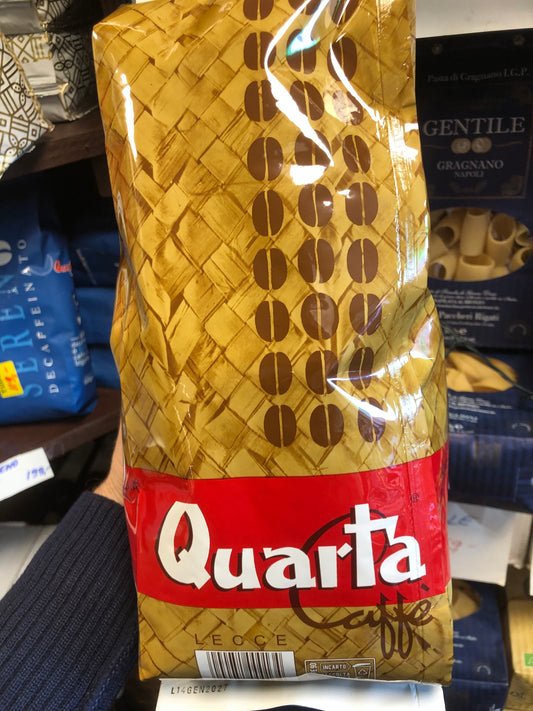 Quarta Familia kaffebønner flere størrelser