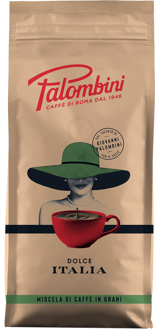 Palombini Dolce Italia kaffebønner 1000g